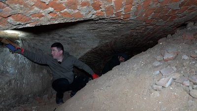 Вірменська церква, собор Пресвятої Богородиці, розкопки, Василь Тимків, КП "Пам'ять", археологія, дослідження, підземелля Вірменська церква, собор Пресвятої Богородиці, розкопки, Василь Тимків, КП "Пам'ять", археологія, дослідження, підземелля