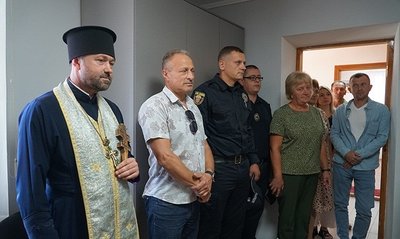 На Тернопільщині відкрили нову поліцейську станцію На Тернопільщині відкрили нову поліцейську станцію