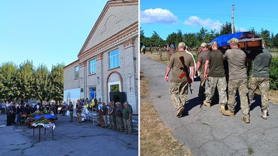 У Великій Андрусівці на Кіровоградщині попрощалися з військовим Сергієм Коваленком У Великій Андрусівці на Кіровоградщині попрощалися з військовим Сергієм Коваленком