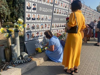 Роковини Іловайської трагедії: у Черкасах молилися та згадували полеглих Героїв Роковини Іловайської трагедії: у Черкасах молилися та згадували полеглих Героїв