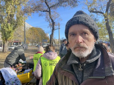 Місцевий житель Володимир. Миколаїв, 18 листопада 2024 року Місцевий житель Володимир. Миколаїв, 18 листопада 2024 року