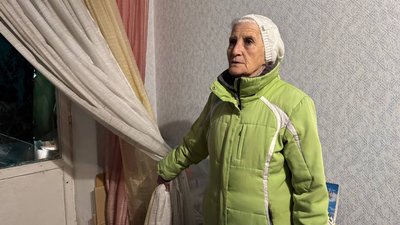 Мешканка Хмельницького поділилась наслідками дронового удару Мешканка Хмельницького поділилась наслідками дронового удару