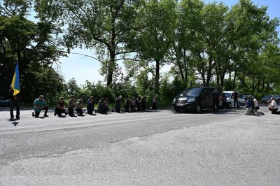 Даніель Мерджа, зустріч тіла, Нацгвардія, доброволець Даніель Мерджа, зустріч тіла, Нацгвардія, доброволець