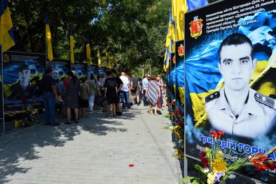 На Одещині відкрили Алею Пам'яті загиблим військовим На Одещині відкрили Алею Пам'яті загиблим військовим