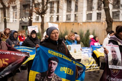 Акція на підтримку полонених і безвісти зниклих відбулася в Житомирі Акція на підтримку полонених і безвісти зниклих відбулася в Житомирі