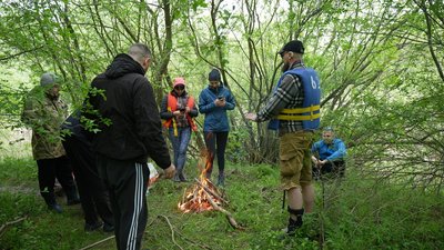 На Вінниччині провели реабілітаційний сплав для ветеранів На Вінниччині провели реабілітаційний сплав для ветеранів