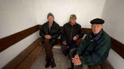 Шахісти в укритті під час російського обстрілу Святогірськ Донецька область 8 жовтня 2025 рік Шахісти в укритті під час російського обстрілу Святогірськ Донецька область 8 жовтня 2025 рік