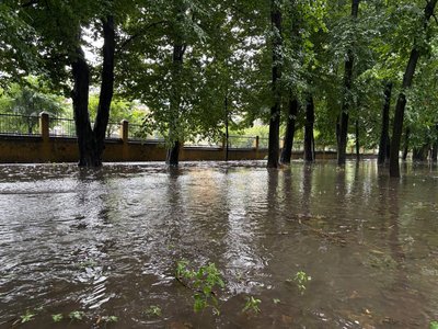 Підтоплення у парку Шевченка