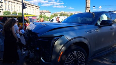 ДТП в центрі Черкас: травмована дитина