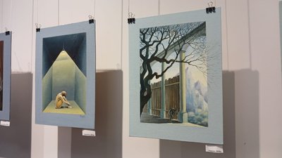 картини Миколи Мамчура, виставка полотен