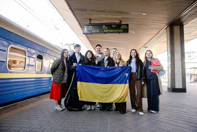 Leléka вирушила до Відня, де представить Україну на "Євробаченні-2026" Leléka вирушила до Відня, де представить Україну на "Євробаченні-2026"