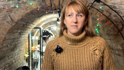 У Луцьку запрацювала резиденція Святого Миколая в укритті У Луцьку запрацювала резиденція Святого Миколая в укритті