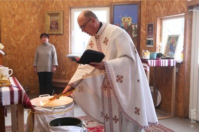 Як військові святкували Водохреще Як військові святкували Водохреще