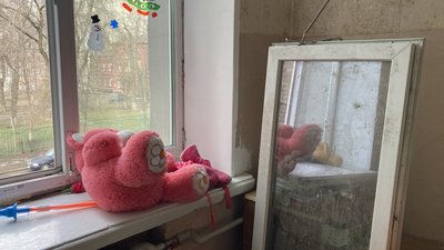 Інститут профзахворювань у Харкові пошкоджений "Шахедом", березень 2025 року Інститут профзахворювань у Харкові пошкоджений "Шахедом", березень 2025 року