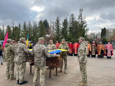 Похорон бійця, Степан Пастух, ЗСУ Похорон бійця, Степан Пастух, ЗСУ