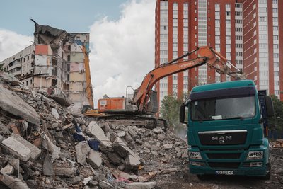 Зносять будинок №62 на вулиці Наталії Ужвій у Харкові 3