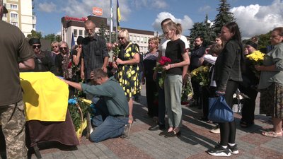 3 23-річним добровольцем Іллею Шевчуком попрощались у Рівному