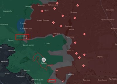 Російські війська 10 разів атакували на Лиманському напрямку минулої доби Російські війська 10 разів атакували на Лиманському напрямку минулої доби