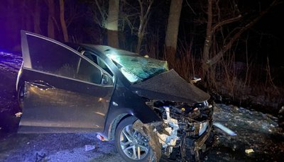 Травми отримали двоє людей: на Черкащині сталася ДТП Травми отримали двоє людей: на Черкащині сталася ДТП