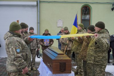 Похорон, ЗСУ, Володимир Гніздів, ЗСУ, 29 січня 2026, Тернопіль