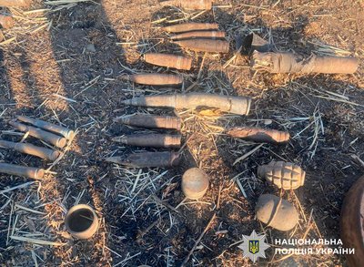 Виявляють нерозірвані снаряди, міни та розтяжки. На Херсонщині працюють кінологи з Києва Виявляють нерозірвані снаряди, міни та розтяжки. На Херсонщині працюють кінологи з Києва