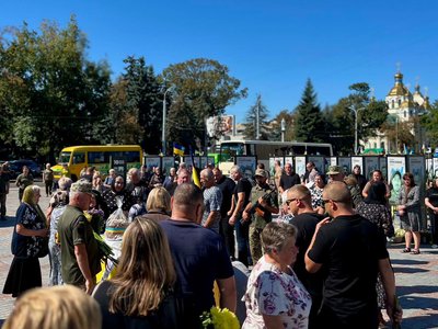 Із 49-річним солдатом Титом Шишковським попрощалися у Рівному Із 49-річним солдатом Титом Шишковським попрощалися у Рівному