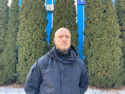 Начальник управління Патрульної поліції Харківщини, командир групи ударних дронів Віктор Левченко