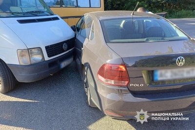 Потрійна ДТП: на Черкащині зіткнулися автобус і автівки Потрійна ДТП: на Черкащині зіткнулися автобус і автівки