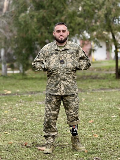 Втратив ногу та повернувся на службу: історія 25-річного прикордонника з Одещини Втратив ногу та повернувся на службу: історія 25-річного прикордонника з Одещини
