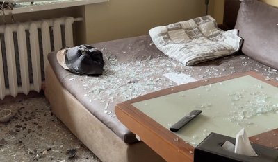 Через атаку по Дніпру пошкоджена квартира гравця БК "Дніпро" Максима Закурдаєва Через атаку по Дніпру пошкоджена квартира гравця БК "Дніпро" Максима Закурдаєва