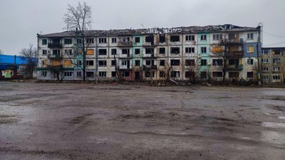 Мирноград пошкоджений російськими обстрілами будинок Донецька область 23 грудня 2024 рік Мирноград пошкоджений російськими обстрілами будинок Донецька область 23 грудня 2024 рік