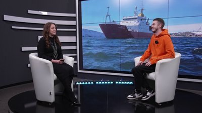 Наймолодший учасник 31 Української антарктичної експедиції Олег Горяінов у складі команди вирушив до Антарктики Наймолодший учасник 31 Української антарктичної експедиції Олег Горяінов у складі команди вирушив до Антарктики