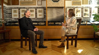 Юрій Андрухович у Полтаві: розмова про політику, війну та читачів книжок Юрій Андрухович у Полтаві: розмова про політику, війну та читачів книжок