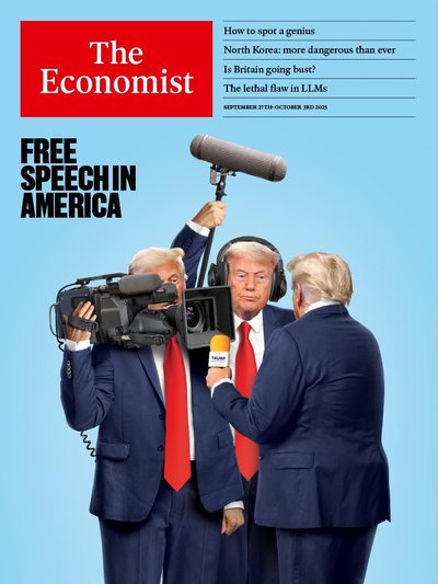 Світ Трампа. Як друге пришестя бізнесмена в Білий дім вплинуло на все — показуємо в обкладинках видань 2025 року Світ Трампа. Як друге пришестя бізнесмена в Білий дім вплинуло на все — показуємо в обкладинках видань 2025 року
