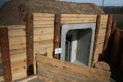 "Днями хлопці тримали оборону в бліндажах, які вирили у 2014 році". В якому стані фортифікації на Сумщині "Днями хлопці тримали оборону в бліндажах, які вирили у 2014 році". В якому стані фортифікації на Сумщині