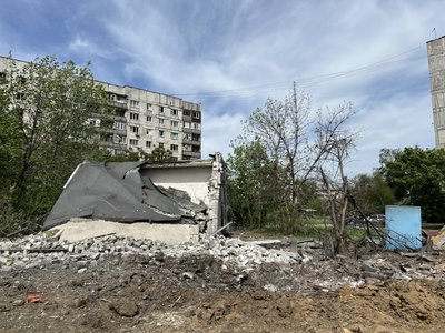 Наслідки обстрілу Краматорськ Донецька область 27 травня 2025 рік Наслідки обстрілу Краматорськ Донецька область 27 травня 2025 рік