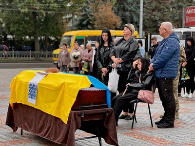 З військовим Володимиром Танковським попрощалися у Рівному З військовим Володимиром Танковським попрощалися у Рівному