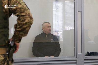 Колишній командир ОТУ "Харків" Юрій Галушкін в Печерському суді Києва 19 березня 2025 року Колишній командир ОТУ "Харків" Юрій Галушкін в Печерському суді Києва 19 березня 2025 року