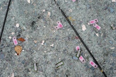 Рост на Олексіївці у Харкові, бите скло Рост на Олексіївці у Харкові, бите скло