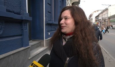 Наталія Колодій, синій буинок, фасад, 24 березня 2026, Тернопіль Наталія Колодій, синій буинок, фасад, 24 березня 2026, Тернопіль
