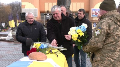 З військовим Андрієм Стрілецьким попрощалися у Рівному З військовим Андрієм Стрілецьким попрощалися у Рівному