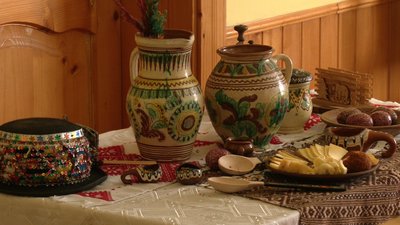 Сир, Бечко, Хороцеве, Гуцульщина, Мідний чан, бриндза Сир, Бечко, Хороцеве, Гуцульщина, Мідний чан, бриндза
