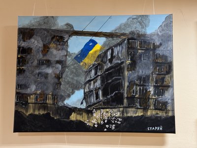 У Житомирі відкрилася виставка картин ветеранів російсько-української війни У Житомирі відкрилася виставка картин ветеранів російсько-української війни