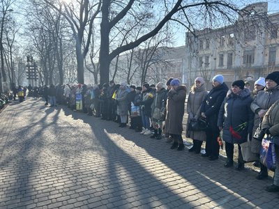 У містах Черкащини провели спільний молебень у третю річницю повномасштабної війни У містах Черкащини провели спільний молебень у третю річницю повномасштабної війни