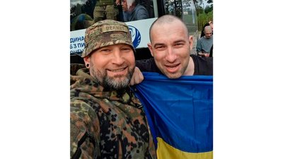Під час обміну полоненими додому повернувся захисник ЧАЕС Артем Туряниця з Чернігова Під час обміну полоненими додому повернувся захисник ЧАЕС Артем Туряниця з Чернігова