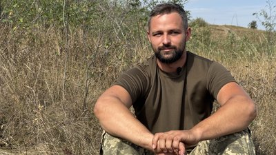 Головний сержант дивізіону 152 окремої єгерської бригади Владислав Дніпропетровська область