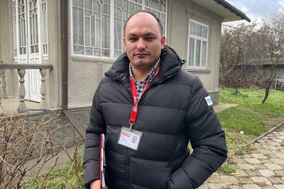 Андрій Шкрибайло – інженер-будівельник міжнародної організації ”MedAir” Андрій Шкрибайло – інженер-будівельник міжнародної організації ”MedAir”