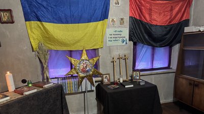 Різдвяна служба у каплиці 111 бригади територіальної оборони Донецька область 24 грудня 2025 рік Різдвяна служба у каплиці 111 бригади територіальної оборони Донецька область 24 грудня 2025 рік