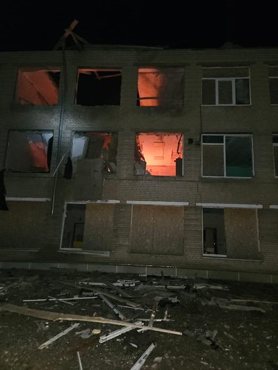 Довжик ліцей пожежа Довжик ліцей пожежа