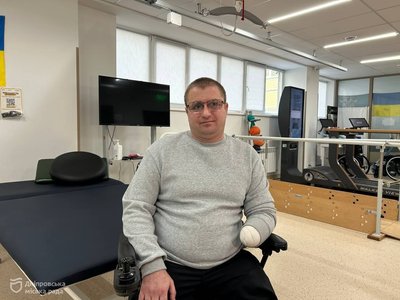 Військовий про лікування в реабілітаційному центрі Дніпра Військовий про лікування в реабілітаційному центрі Дніпра